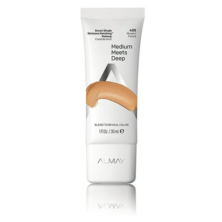 Almay Smart Shade Skintone Matching Makeup, Oil Free, SPF 15, 1oz - 400 Medium Meets Deep