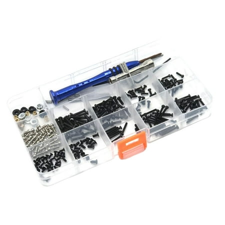 

Metal RC Screw Assortment Set Hardware Fasteners :18 Scale A949 A959 A969 A979 K929 RC Trucks Model Car Parts with Screwdriver
