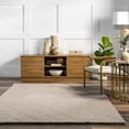 thumbnail image 6 of nuLOOM Amy Casual Faux Rabbit Machine Washable Area Rug, 5' x 8', Taupe, 6 of 9