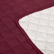 CJC Non-slip Sofa Cover Reversible Quilted Couch Slipcover Waterproof Tear Resistant Furniture Protector for Kids Pets, 3 Sizes & 9 Colors