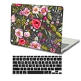 thumbnail image 4 of KSK KAISHEK Hard Case Shell Cover Only for Old Version MacBook Air 13" with No Touch No USB-C + Black Keyboard Cover Model: A1466/A1369( Flowers 247), 4 of 5