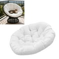 thumbnail image 2 of Weather Resistant Thickened Round Cushion 50cm for Balcony Nest Chairs with Sun Protective and Sturdy Fabric, 2 of 8
