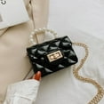 thumbnail image 4 of Bolso pequeño para mujer, mini bolso femenino, nuevo estilo 2025, moderno y con personalidad, bolso de gelatina, elegante bolso de mano con cadena, bolso de mensajero, 4 of 5