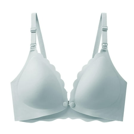 Gunia Women s Nursing Bras For Breastfeeding Wireless Nursing Bra Double Opening Thin Comfortable Provides Lift Support Breathable Suitable Pregnant Women Cozy Underwear