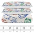 thumbnail image 2 of HAHDAXIA Food Pattern Bedding Solid Comforter Set for All Seasons,3 Pieces(1 Comforter+2 Pillowcases),Soft Microfiber Bedding Set King(90"x90"), 2 of 7