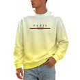 thumbnail image 2 of Afdoent Sweatshirts for Men Gradient Pullover Crewneck Long Sleeve Sweatshirt for Modern Streetwear Comfy, 2 of 5