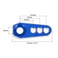 thumbnail image 2 of Aluminum Alloy 1/18 25T Steering Servo Arm Horn Deep Blue for DIY RC Car/Boat/Airplane Boat 1 Pcs, 2 of 6