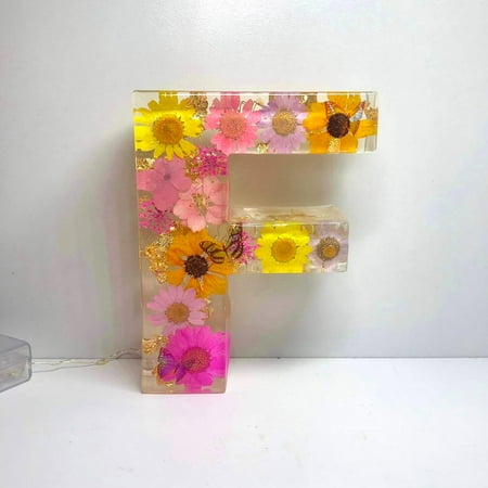 

Alphabet night light F