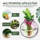 thumbnail image 4 of Macetas de pared para colgar en la pared, soporte para plantas de Terrario de cristal, jarrón de plantas hidropónicas, decoraciones verdes para pared, 2 uds., 4 of 4
