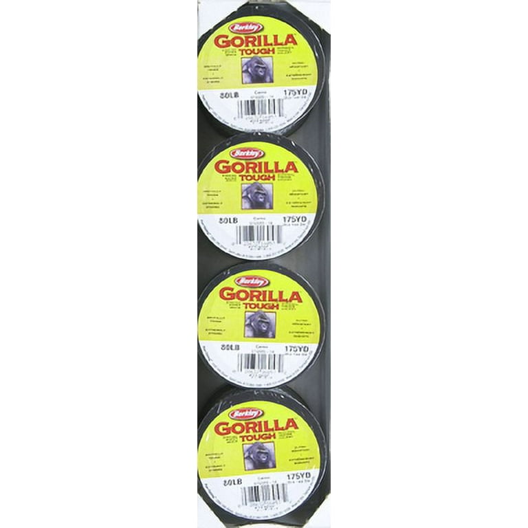 9個セットBerkley Gorilla tough Berkley Gorilla Tough Super line Fishing Line - Walmart.com
