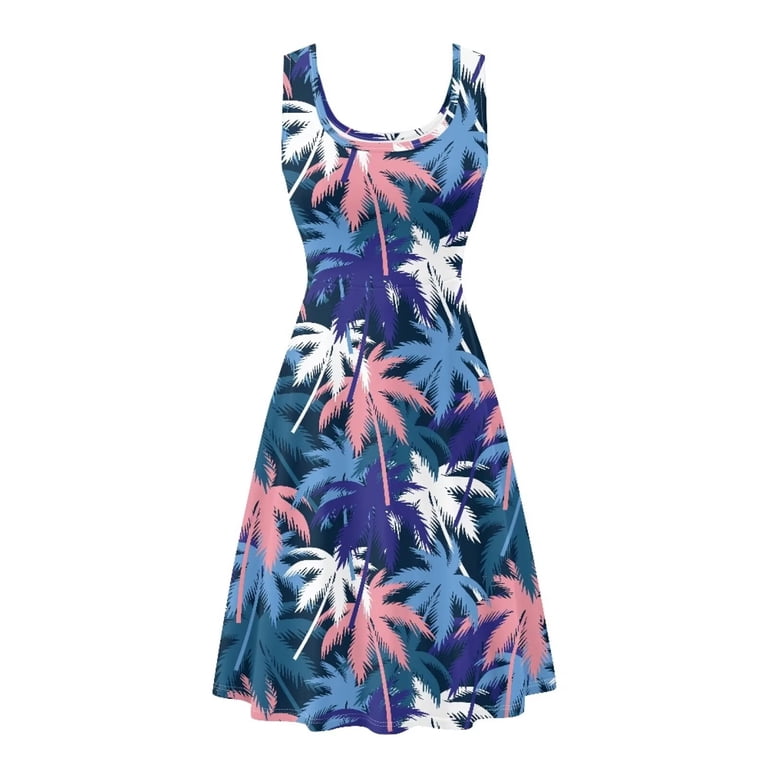 skater tank dress Ultra Sparkle Tank-Style Skater Dress