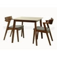 thumbnail image 7 of SK New Interiors Kitchen Modern Wood Mandy Square Dining Table, Medium Brown Color, 7 of 7