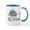 White/Blue Inside, variant on CafePress - All Mine! Easter Egg Mugs - 11 oz Ceramic Mug - Novelty Coffee Tea Cup