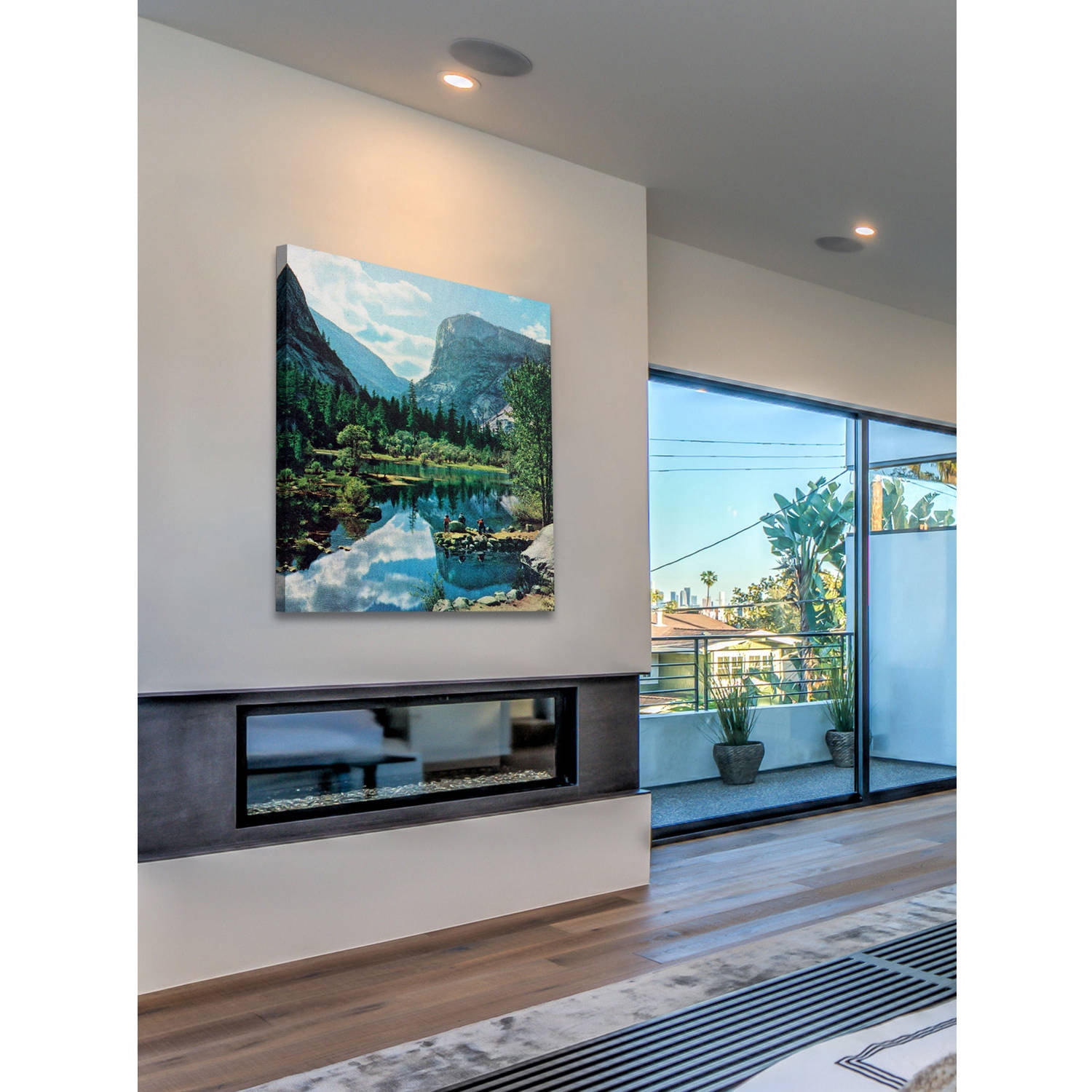 MARMONT HILL  - 'That View' Painting Print on Wrapped Canvas - Multi-Color 24 x 29