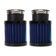 thumbnail image 1 of Air Filter, Improve Throttle Response ATV Air Cleaner Increase Horsepower 28-48mm  For 50cc 70cc 90cc 125cc Moped Scooter ANGGREK Azul negro, 1 of 8