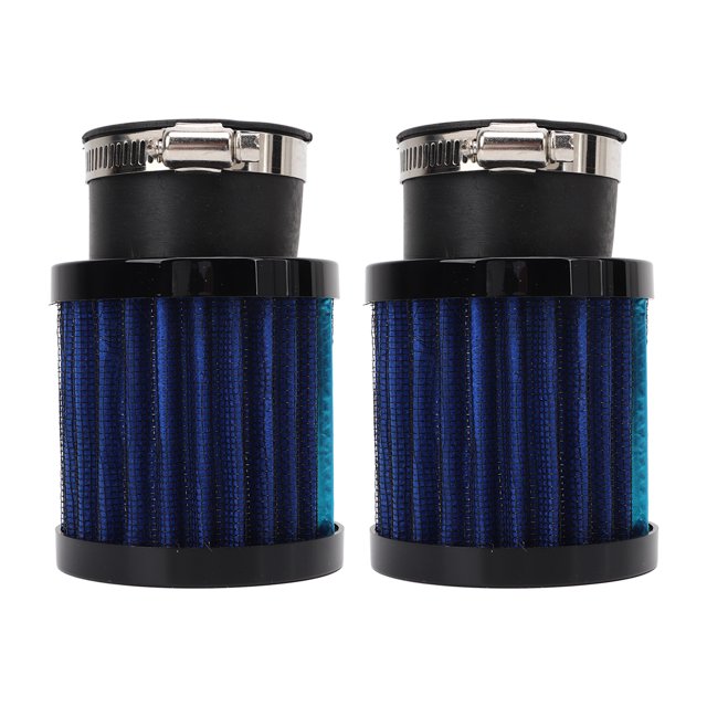 Air Filter, Improve Throttle Response ATV Air Cleaner Increase Horsepower 28-48mm For 50cc 70cc 90cc 125cc Moped Scooter ANGGREK Azul negro