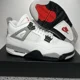 thumbnail image 2 of Ni - ke Ni - ke Air Jordan 4 Retro "White Cement" (2025) Mens Sizes FV5029-100 IN HAND, 2 of 5