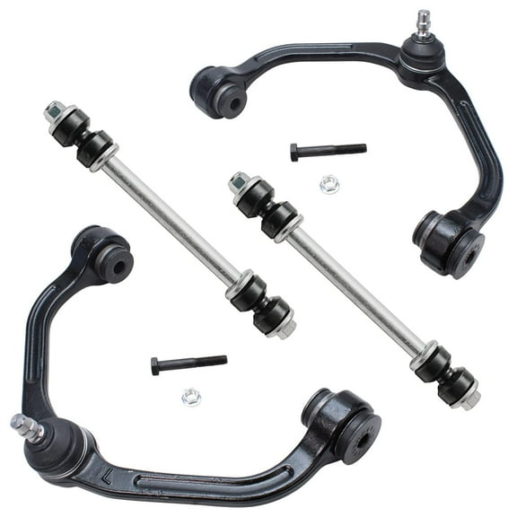 Detroit Axle - 4pc Front End Control Arms Kit for Ford Ranger Mazda B2300 B2500 B3000 B4000, Upper Control Arms w/Ball Joint Sway Bars Replacement