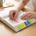 thumbnail image 5 of BAZIC Neon Page Markers 1x3 Colored Index Tabs, (480 Sheets/Pack), 1-Pack, 5 of 5