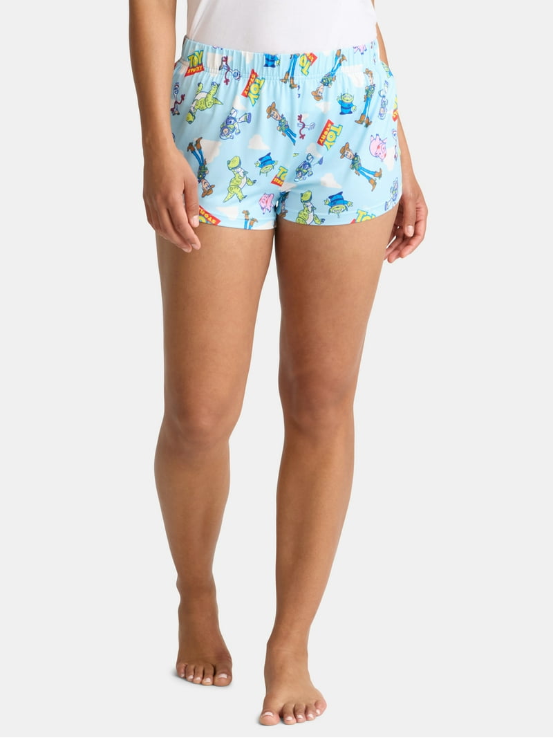 Toy Story Women's Jersey Knit Sleep Shorts, 2-Pack, Sizes XS