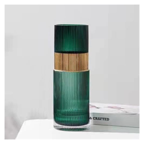 Modern Glass Vase Nordic Decor for Living Room Table Centerpiece Flower Arrangement