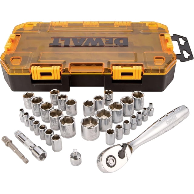 Juego DeWalt de 34 Cubos de Transmisión DWMT3804