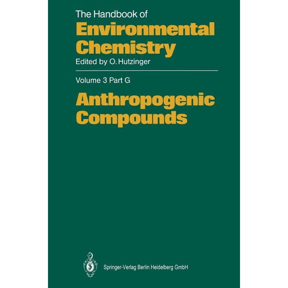Anthropogenic Compounds, (Paperback)