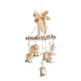thumbnail image 1 of Adorno Colgante BLESIY de Campanas Navideñas Carillón de Viento de Metal Decoración Navideña para Patio Celebración de Año Nuevo, 1 of 8