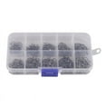 thumbnail image 2 of Lefu 500pcs 10 Different Sizes Circle Fishing Hooks Carbon Steel Fishhook w/Box, 2 of 8