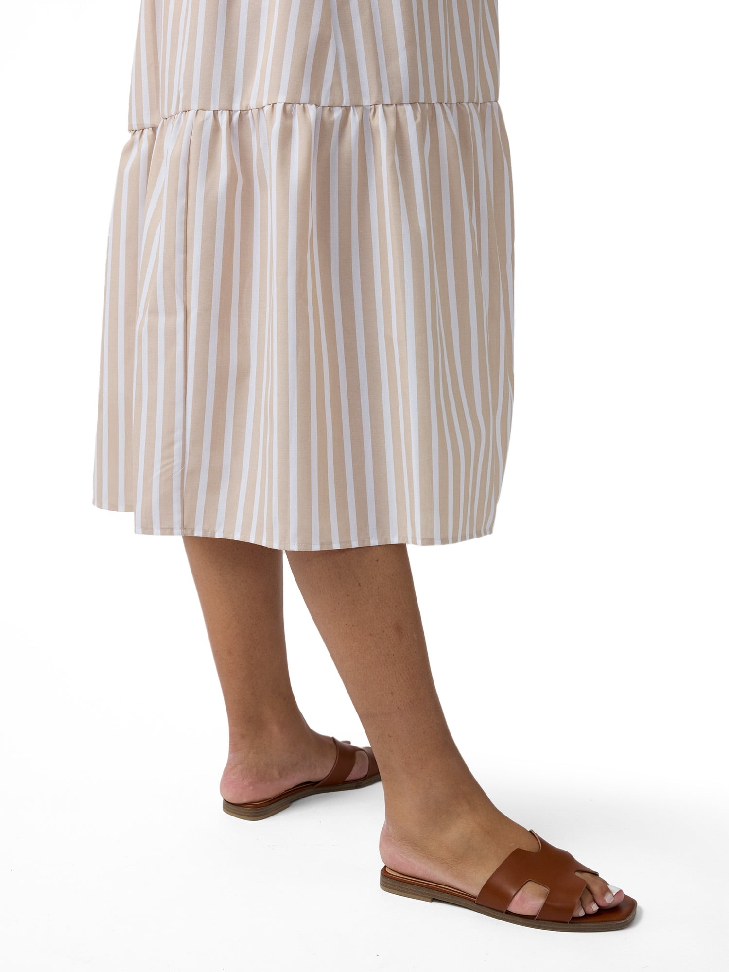 Ingrid & Isabel For Every Belly Women's Maternity Woven Button Front Dress, Sizes S-XXL