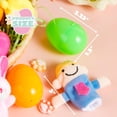 thumbnail image 6 of Joyfy 24 Packs Prefilled Easter Eggs with Toys,Easter Eggs with Finger Puppets Toys for Kids Toddler,Easter Basket Classroom Prize Supplies, 6 of 7