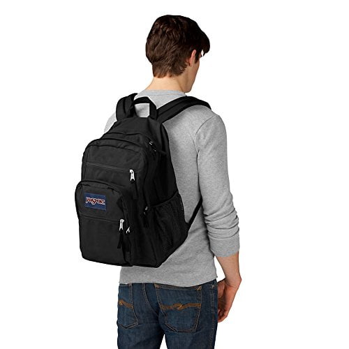 black backpack big
