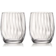 thumbnail image 3 of Wine Glasses Set of 6 - Pure Crystal Stemless Wine Glasses - Waterfall Edition - 12 Ounces, 3 of 8