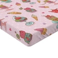 thumbnail image 2 of Ambesonne Ice Cream Fitted Sheet, Teapots Cookies, Twin Size, Multicolor, 2 of 3
