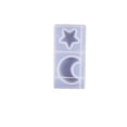 thumbnail image 1 of Inteprter Moldes de resina estrella Luna moldes arte reutilizable artesanía DIY regalos colgante joyería hacer accesorios collar llavero vacaciones Artesanía estrella Lunar Inteprter HA059607-03, 1 of 6
