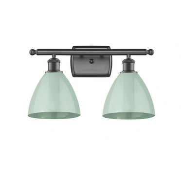 Innovations Lighting - Plymouth Dome - 2 Light Bath Vanity In Industrial