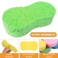 thumbnail image 2 of Esponja de limpieza extra gruesa y grande, espuma rica con gran absorción de agua, esponja de limpieza multiusos gigante para automóviles, barcos, muebles, bañeras, suave y delicada, no raya ni daña, 2 of 7