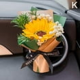 thumbnail image 6 of Car Flower Bouquet - Elegant & Long-Lasting, Perfect for Cars, Unique Gift Idea, 6 of 9