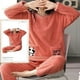 thumbnail image 1 of Conjuntos de Pijamas de franela para Mujer, ropa de dormir de terciopelo con estampado de lunares, ropa de casa Kawaii Girsl, Otoño e Invierno, 1 of 4