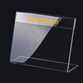 thumbnail image 1 of Business Card Holder Business Card Display Business Card Holder Desk Desk Business Card Holder Business Card Holder Premium Acrylic L Shape Scratch Proof Sturdy Durable Business, 1 of 1