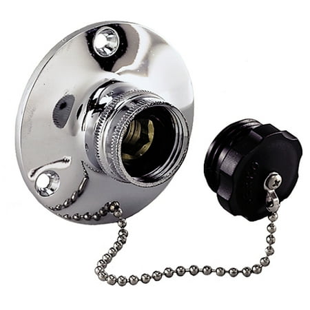 Perko Spare Plug - Perko 0499DP099A Spare Plug with Chain - 1/2