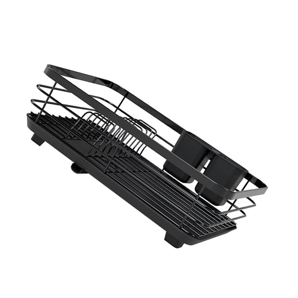 MLINS Draining Holder for Utensils Countertop Dish Drainer Household Kitchen Dish Drying Rack Bowl Holder