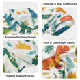 thumbnail image 3 of Dailycode Small Short Sleeve Button Down Shirts Cartoon Dinosaurs and Leaf Casual Shirt 3-10 Years, 3 of 9