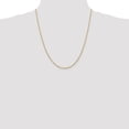 thumbnail image 2 of 14k Yellow Gold 22 Inch 1.85mm Quadruple Rope Chain Necklace Pendant Charm, 2 of 9