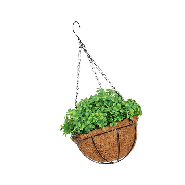 Canasta de plantador colgante falso de canasta falsa Faux Foux Flower Room Room Garden Patio Planta de planta