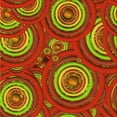 thumbnail image 1 of Ahgly Company Tapis d'Intérieur Lavable en Machine Carré Rouge Transitionnel, 5 Pieds Carré, 1 of 7