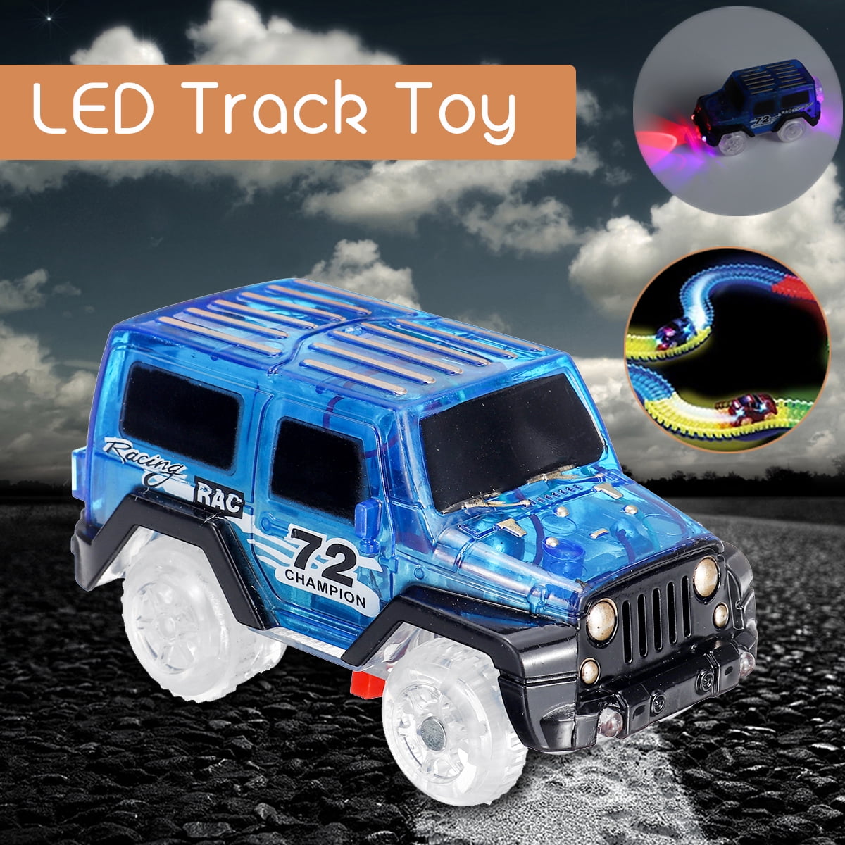 car toys led lights