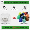thumbnail image 5 of Refillable Coffee Capsule Pod Espresso For Nespresso Original Line Machines 2Cup, 5 of 7