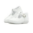 thumbnail image 2 of Zapato Dogi Para Niña Con Soporte Arco Piel Ajuste Hebilla blanco 13.5, 2 of 6