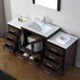 thumbnail image 3 of Virtu Dior 66 in. Single Bathroom Vanity Set with Ceramic Top, 3 of 11